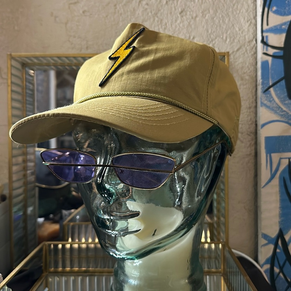 AVIATOR NATION BOLT VINTAGE NYLON TRUCKER HAT